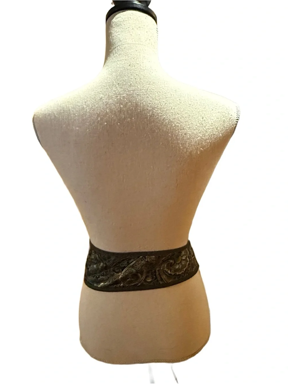 Fabulous CHICO’S OBI Reversible Quilted Paisley Embroidered Belt - Medium